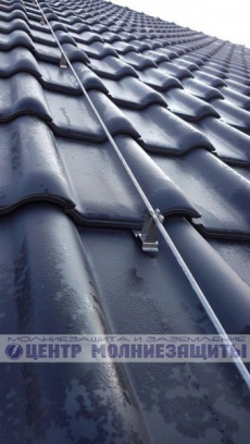 Держатель прутка для черепичной кровли с оцинкованным держателем 330 мм, оцинкованный